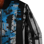 custom orlando magic star stripes blue black bomber jacket best selling