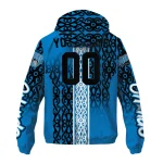 custom orlando magic tribal swirls blue windbreaker jacket best selling