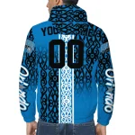 custom orlando magic tribal swirls blue windbreaker jacket best selling