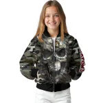 custom ottawa senators camouflage skull camouflage bomber jacket best selling