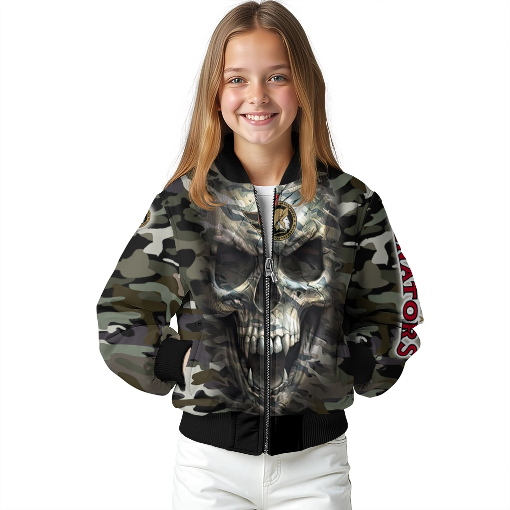 custom ottawa senators camouflage skull camouflage bomber jacket top rated custom ottawa senators camouflage skull camouflage bomber jacket top rated