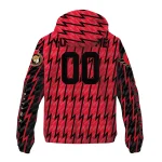 custom ottawa senators lightning strike grid red windbreaker jacket best selling