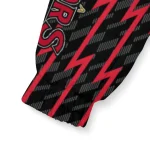 custom ottawa senators lightning strike grid red windbreaker jacket best selling