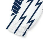 custom penn state nittany lions lightning strike grid blue windbreaker jacket best selling