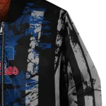 custom philadelphia phillies star stripes blue black bomber jacket best selling