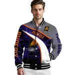 custom phoenix suns electric flash purple varsity jacket best selling