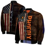 custom phoenix suns flag wood brown bomber jacket best selling
