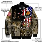 custom phoenix suns patriot deer camouflage varsity jacket best selling