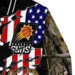 custom phoenix suns patriot deer camouflage varsity jacket best selling