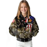 custom phoenix suns patriot deer camouflage varsity jacket best selling