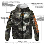 custom phoenix suns skull camo camouflage windbreaker jacket best selling