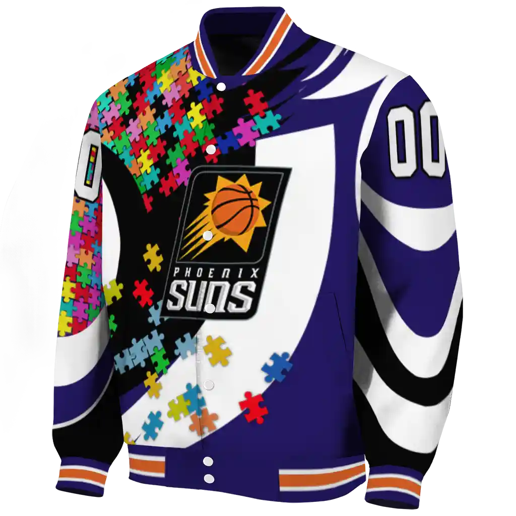 custom phoenix suns stars and stripes slashes purple varsity jacket best selling custom phoenix suns stars and stripes slashes purple varsity jacket best selling