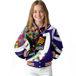 custom phoenix suns stars and stripes slashes purple varsity jacket best selling