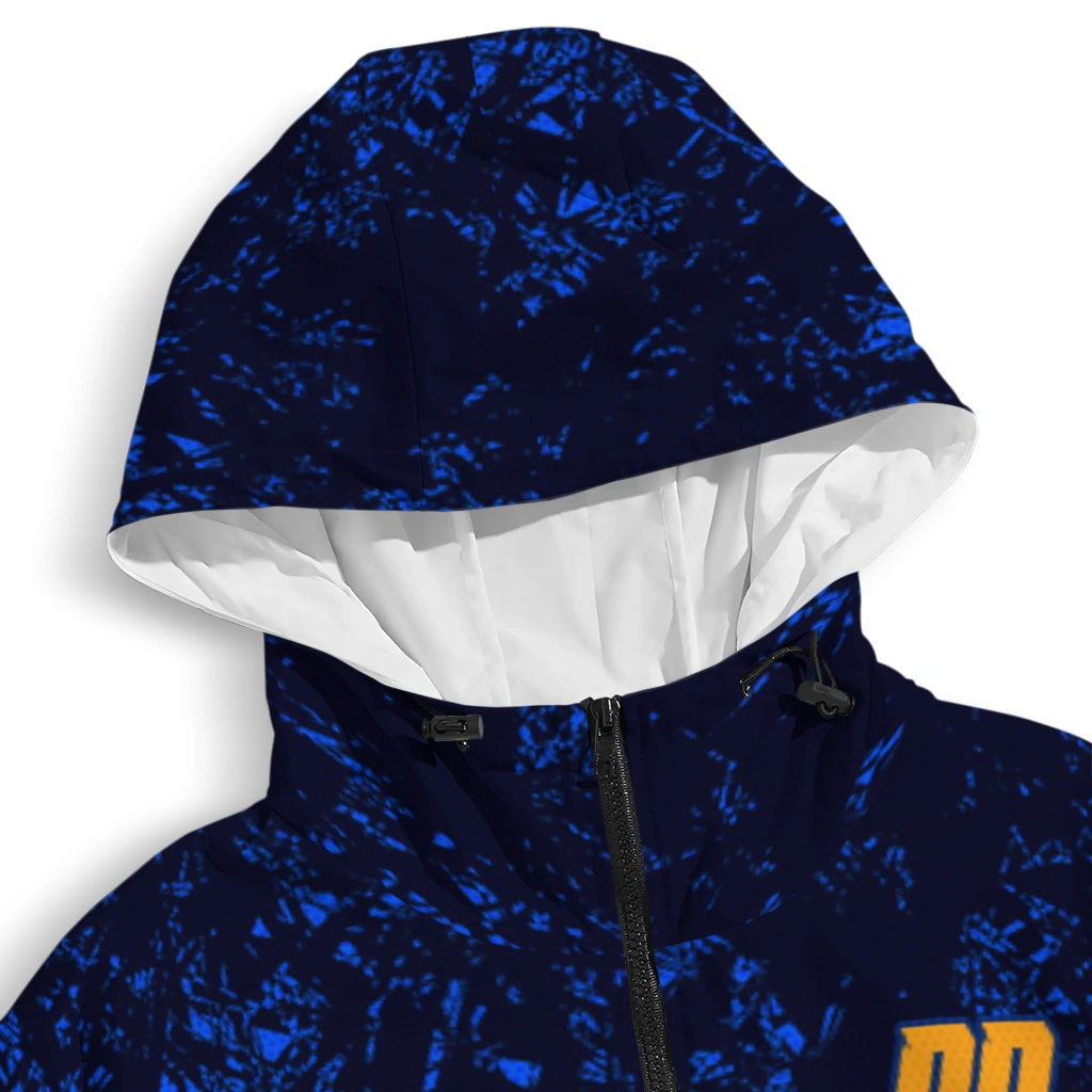 custom pittsburgh panthers shards cluster royal blue windbreaker jacket premium grade custom pittsburgh panthers shards cluster royal blue windbreaker jacket premium grade