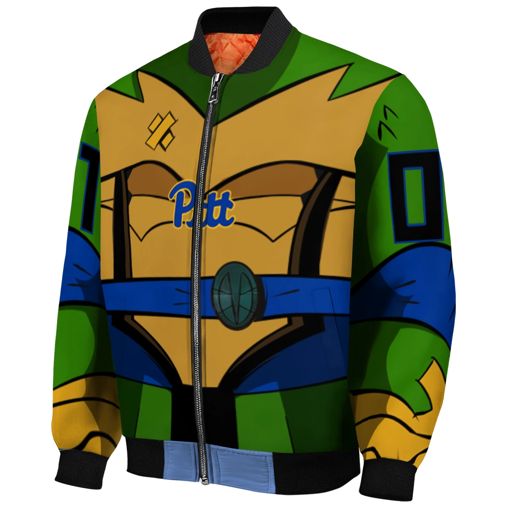 custom pittsburgh panthers turtle armor bomber jacket fashion forward custom pittsburgh panthers turtle armor bomber jacket fashion forward