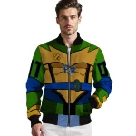 custom pittsburgh panthers turtle armor bomber jacket best selling