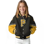 custom pittsburgh pirates chevron style black varsity jacket best selling