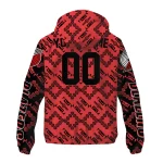 custom portland trail blazers trellis mesh red windbreaker jacket best selling