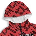 custom portland trail blazers trellis mesh red windbreaker jacket best selling
