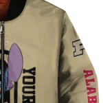 custom purdue boilermakers stitch laughing gold bomber jacket best selling