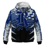 custom rice owls brick motion navy blue black windbreaker jacket best selling