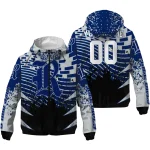 custom rice owls brick motion navy blue black windbreaker jacket best selling