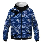 custom rice owls shark art navy blue windbreaker jacket best selling