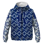 custom rice owls trellis mesh navy blue windbreaker jacket best selling