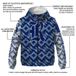 custom rice owls trellis mesh navy blue windbreaker jacket best selling