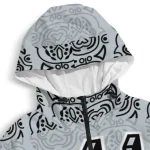 custom san antonio spurs cat eyes silver windbreaker jacket best selling