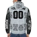 custom san antonio spurs cat eyes silver windbreaker jacket best selling