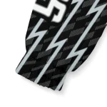 custom san antonio spurs lightning strike grid silver windbreaker jacket best selling