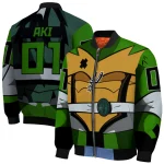 custom san antonio spurs turtle armor bomber jacket best selling