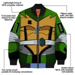 custom san antonio spurs turtle armor bomber jacket best selling