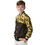 custom san diego padres camouflage print brown varsity jacket best selling