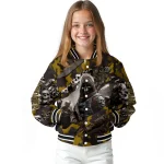 custom san diego padres skull horde brown varsity jacket best selling