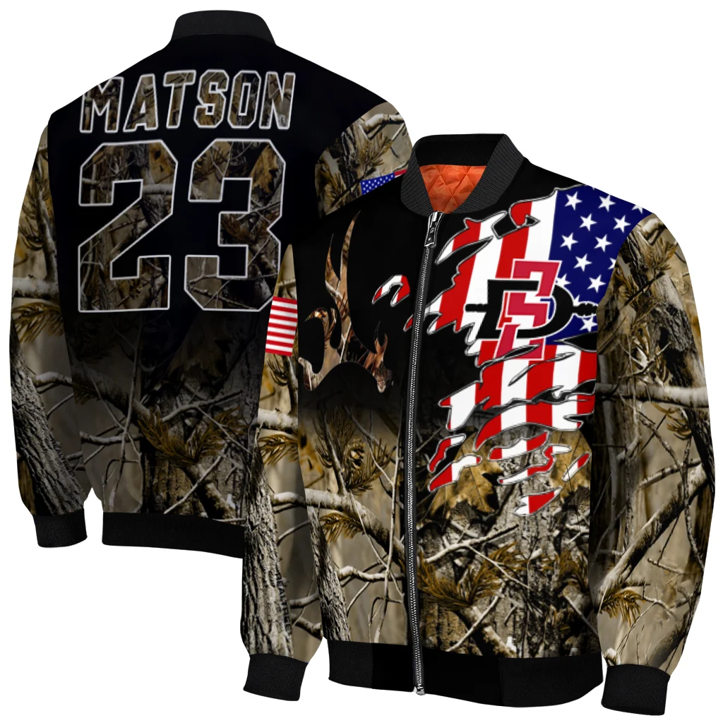custom san diego state aztecs patriot deer camouflage bomber jacket best selling custom san diego state aztecs patriot deer camouflage bomber jacket best selling