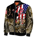 custom san diego state aztecs patriot deer camouflage bomber jacket best selling