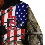 custom san diego state aztecs patriot deer camouflage bomber jacket best selling