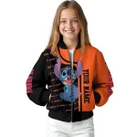 custom san francisco giants stitch laughing orange bomber jacket best selling