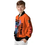 custom san francisco giants stitch laughing orange bomber jacket best selling