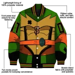 custom san francisco giants turtle armor varsity jacket best selling