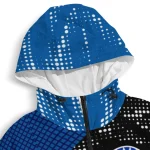 custom san jose state spartans arrow matrix blue black windbreaker jacket best selling