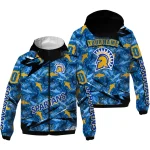 custom san jose state spartans shark art blue windbreaker jacket best selling