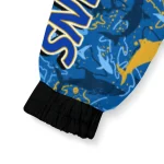 custom san jose state spartans shark art blue windbreaker jacket best selling