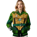 custom saskatchewan roughriders turtle armor varsity jacket best selling