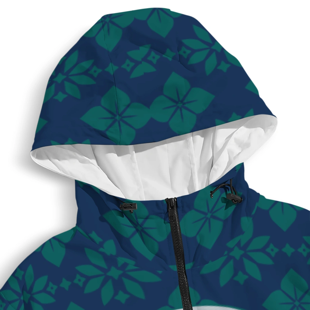 custom seattle mariners geometric blossom navy blue windbreaker jacket premium grade custom seattle mariners geometric blossom navy blue windbreaker jacket premium grade