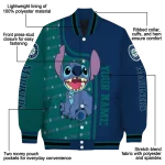 custom seattle mariners stitch laughing navy blue varsity jacket best selling