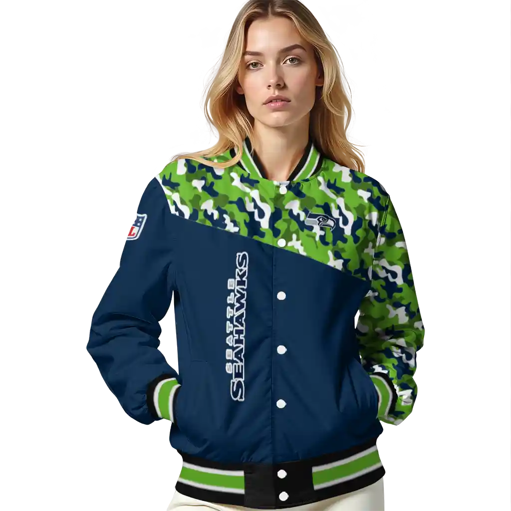 custom seattle seahawks freedom claw blue varsity jacket latest model custom seattle seahawks freedom claw blue varsity jacket latest model