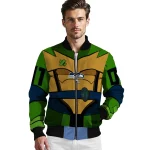 custom seattle seahawks turtle armor bomber jacket best selling